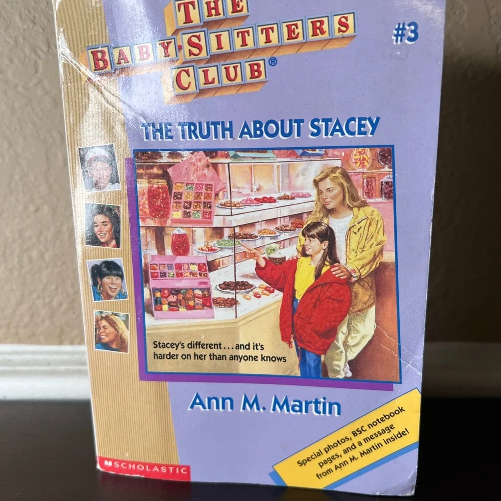 Vintage 1986 The Babysitters Club “The Truth About Stacey” by Ann M Martin